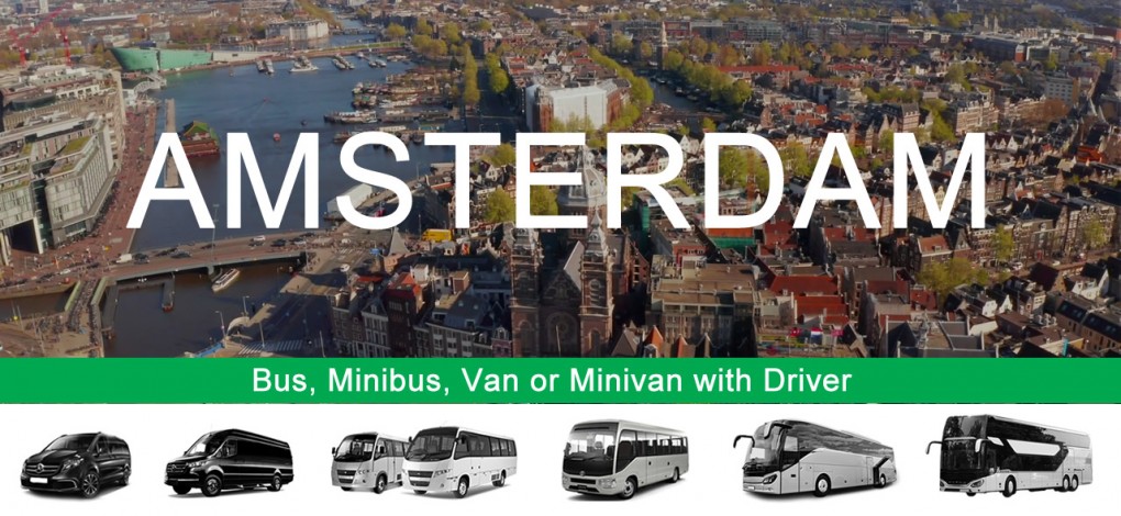 Amsterdamas autobusu noma ar vadītāju - tiešsaistes rezervācija