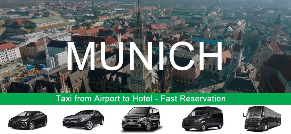 Taxi from Munich Airport to hotel in city centre