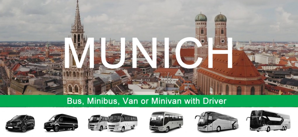 Munich bus rental with driver - Online booking