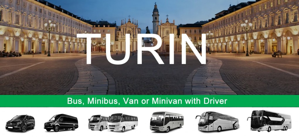 Turin bus rental with driver - Online booking