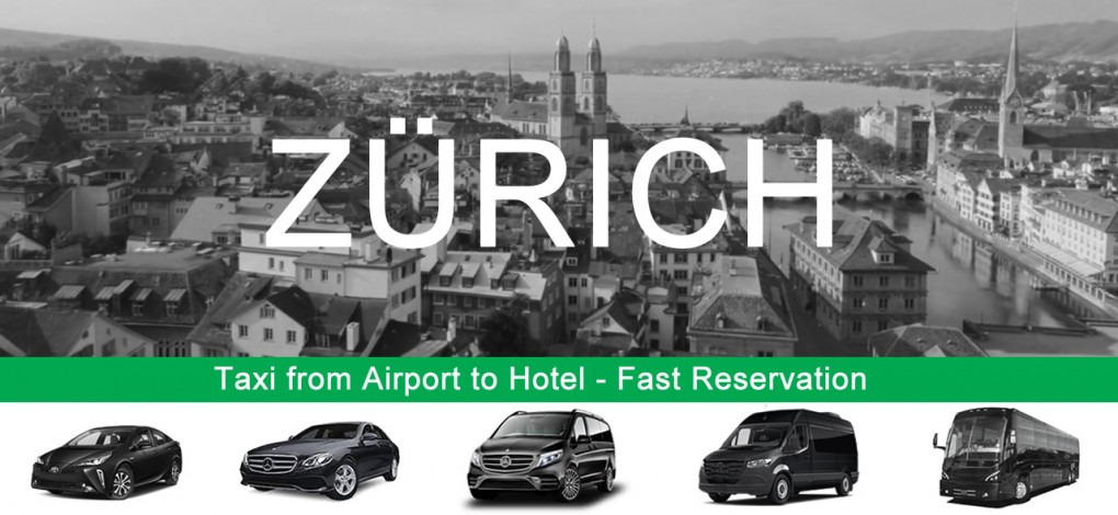 Taxi from Zurich  Airport to hotel in city centre