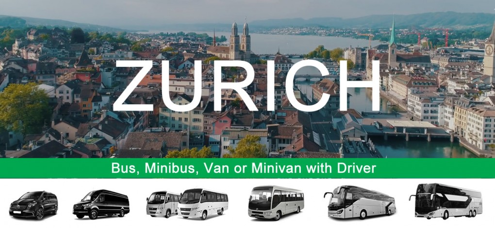 Zürichi bussirent koos juhiga – Internetis broneerimine 